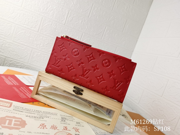 LVコピーウォレット正面デザイン